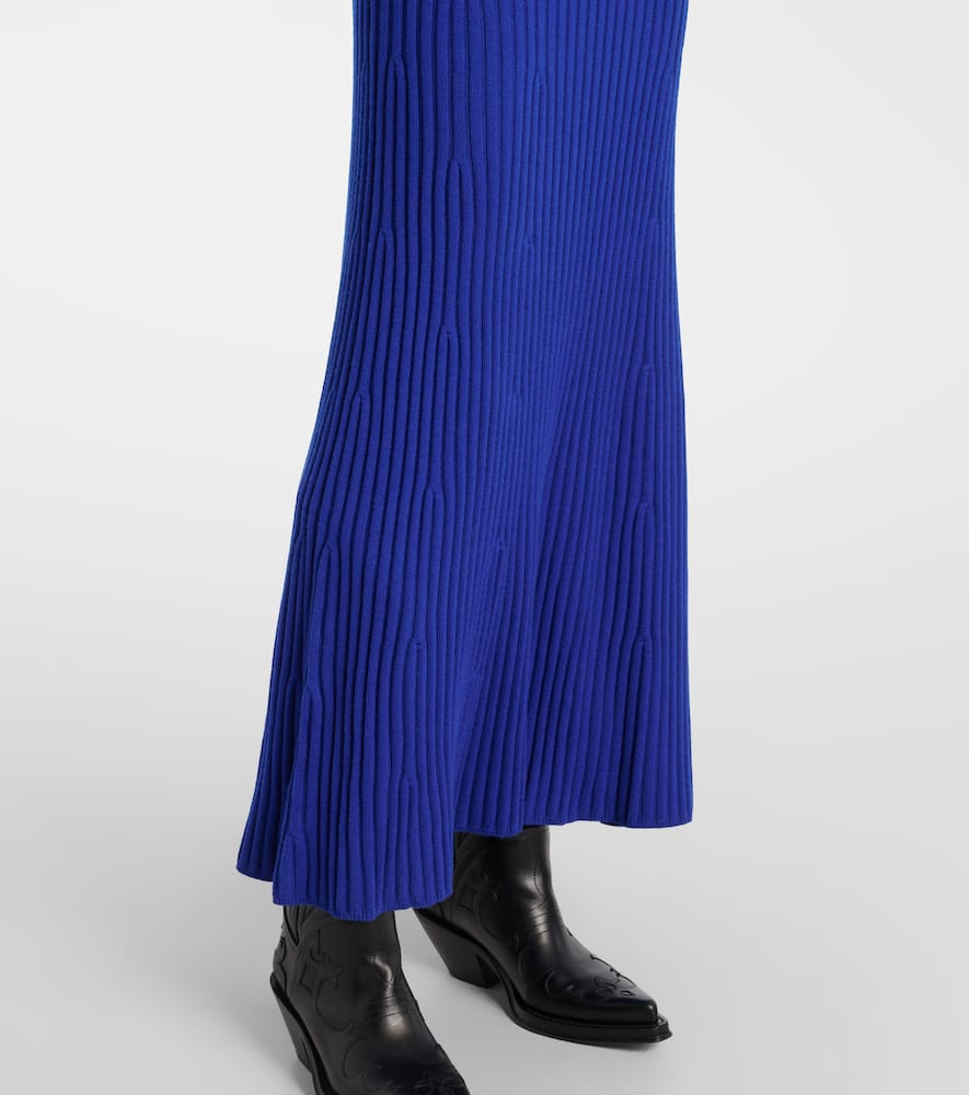 Meier wool and cashmere midi dress