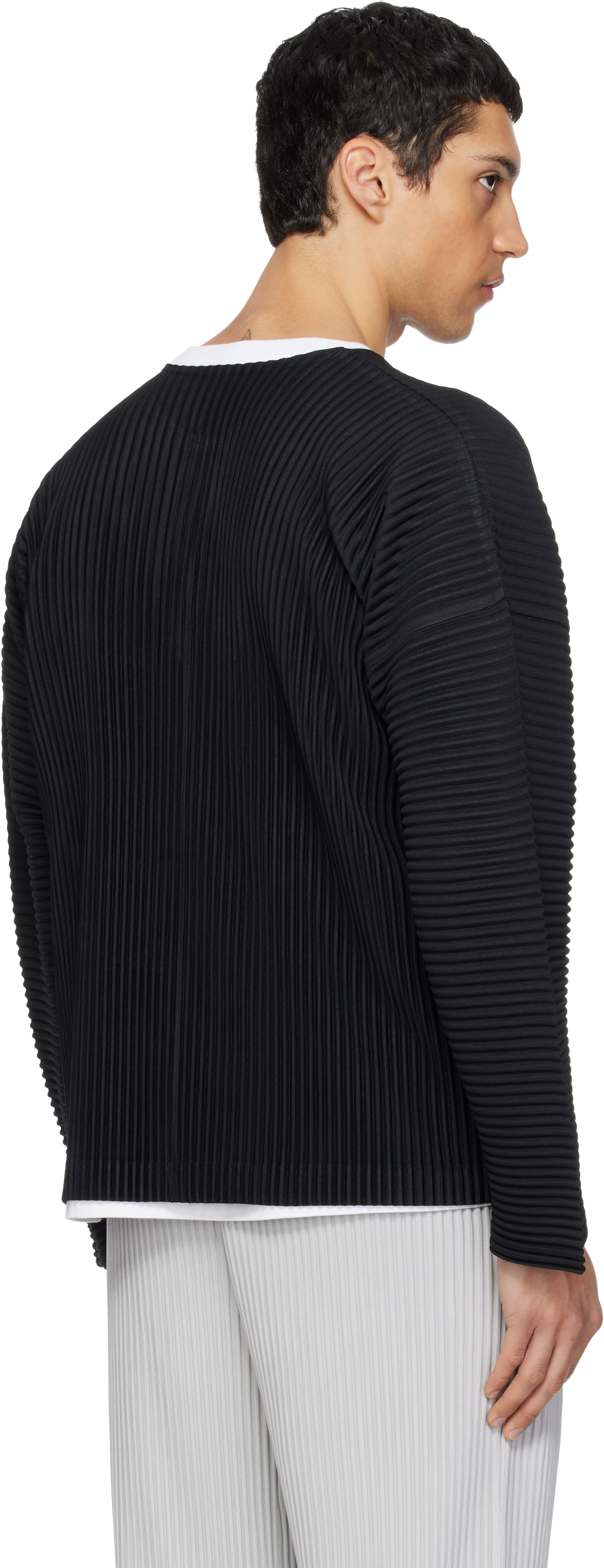 Black Monthly Colors February Henley