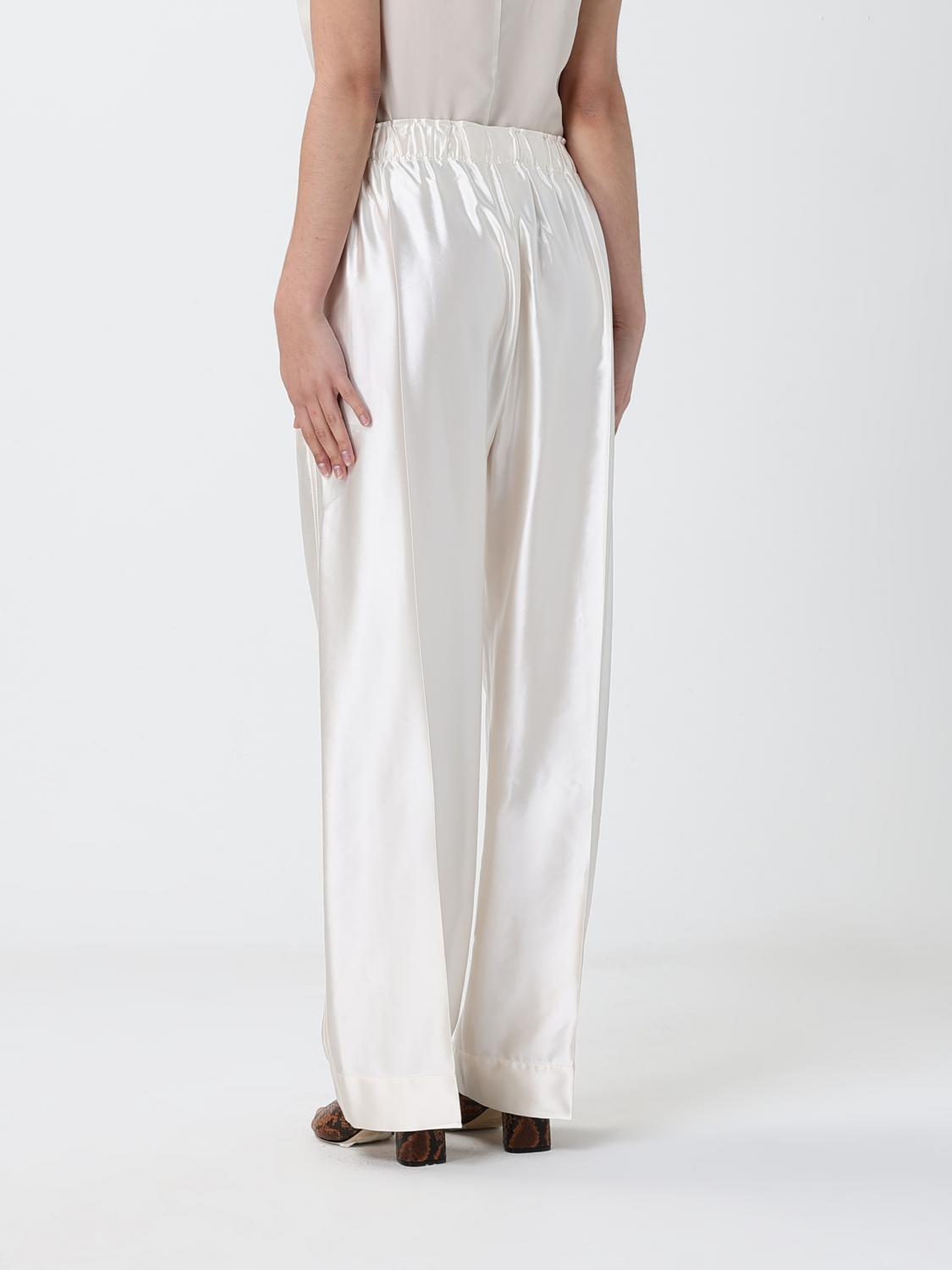 Pants Woman color Ecru
