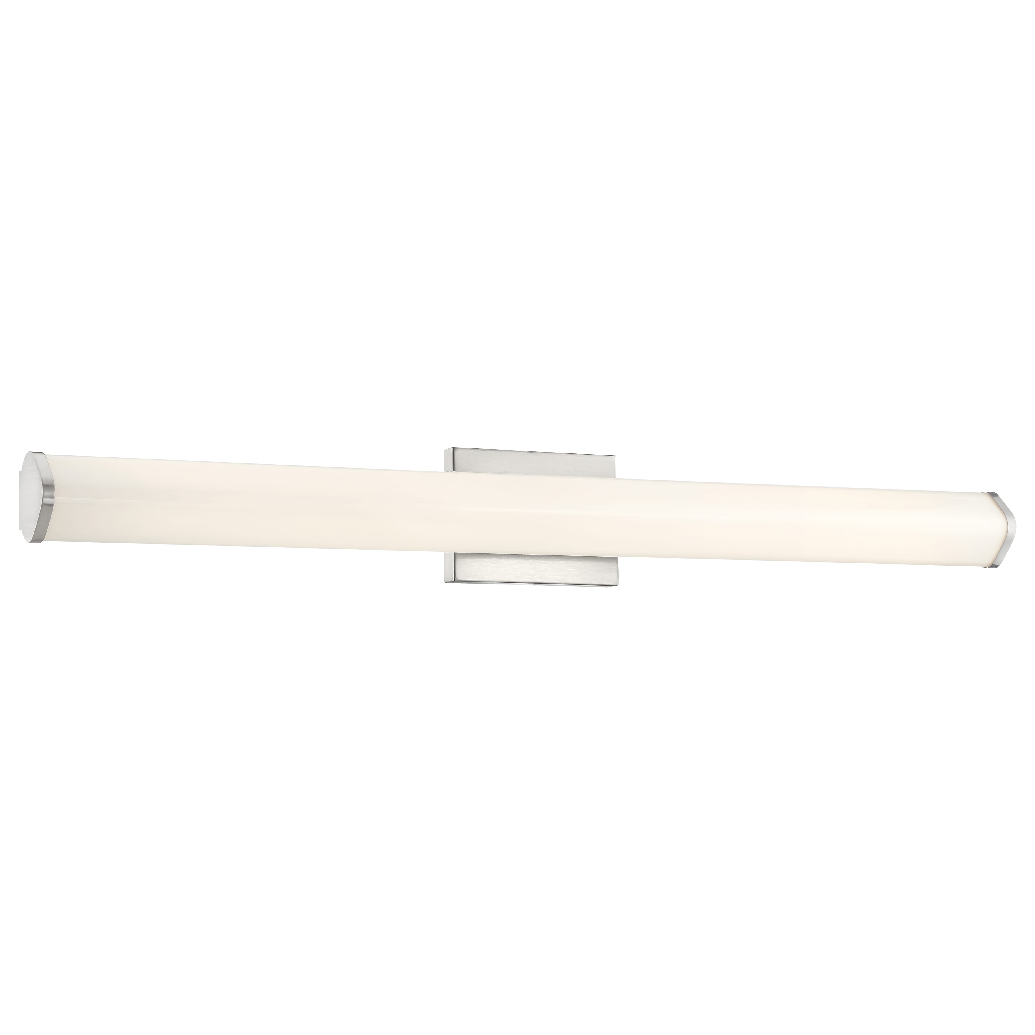 Access Summit Bathroom Vanity Light in Brushed Steel - 62515LEDD-BS/ACR