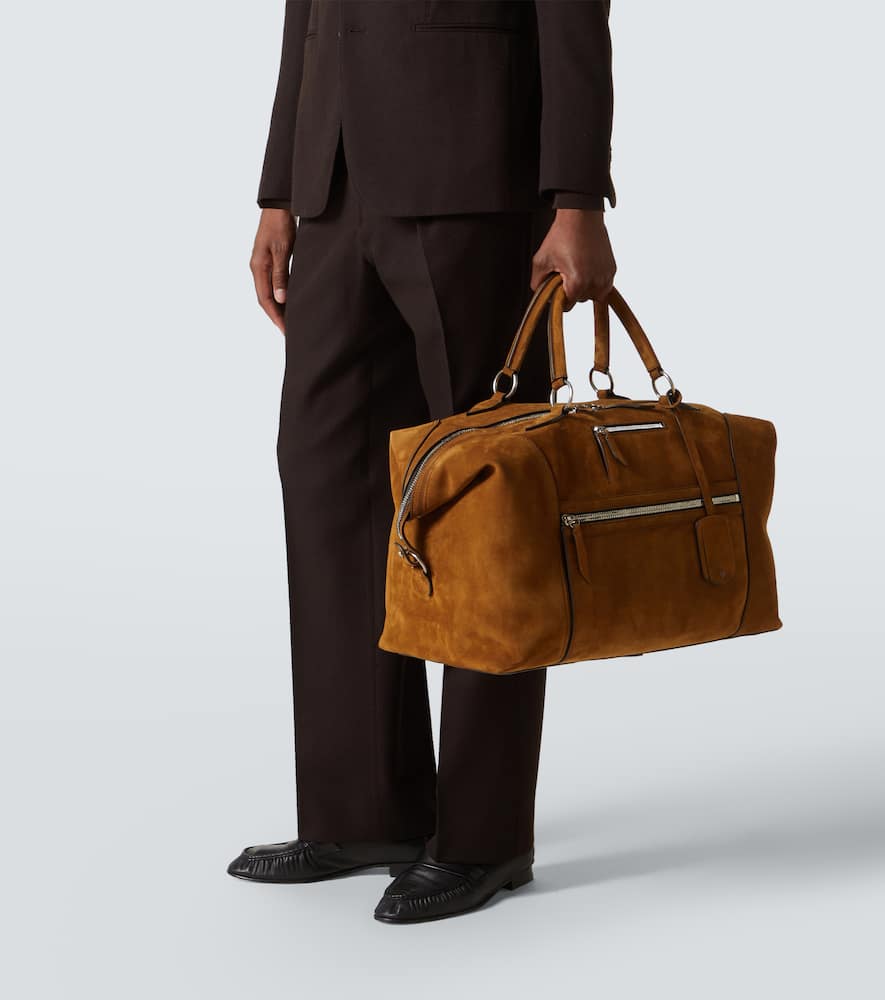 Métier Vagabond suede duffel bag