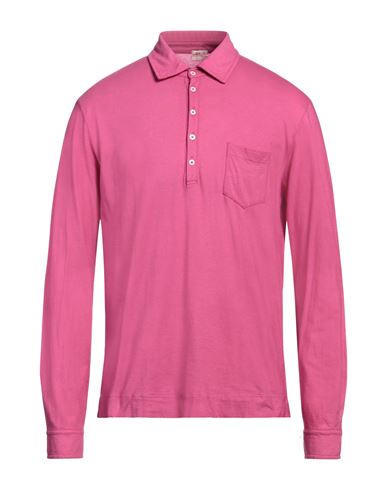 Man Polo shirt Magenta Size XL Cotton
