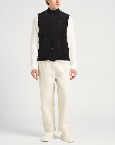 Man Vest Black Size M Polyester, Nylon