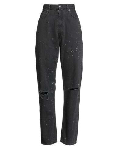 Woman Jeans Black Size 32 Cotton