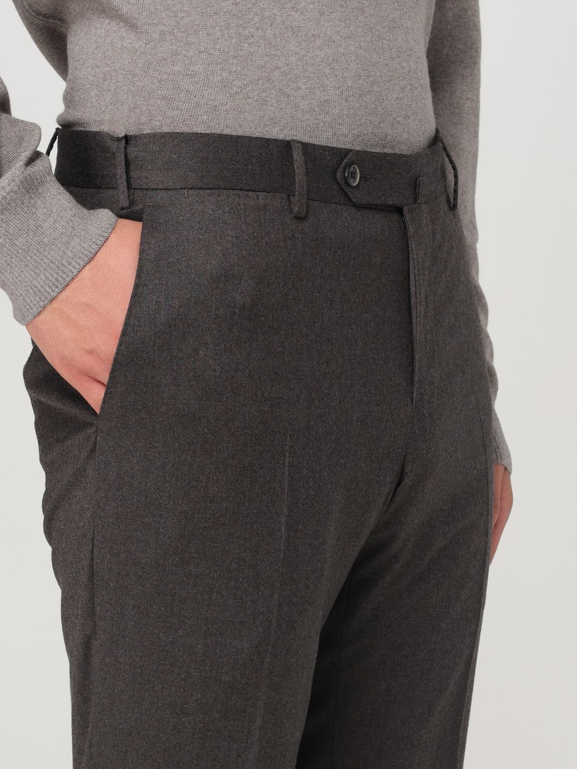 Pants Men color Brown