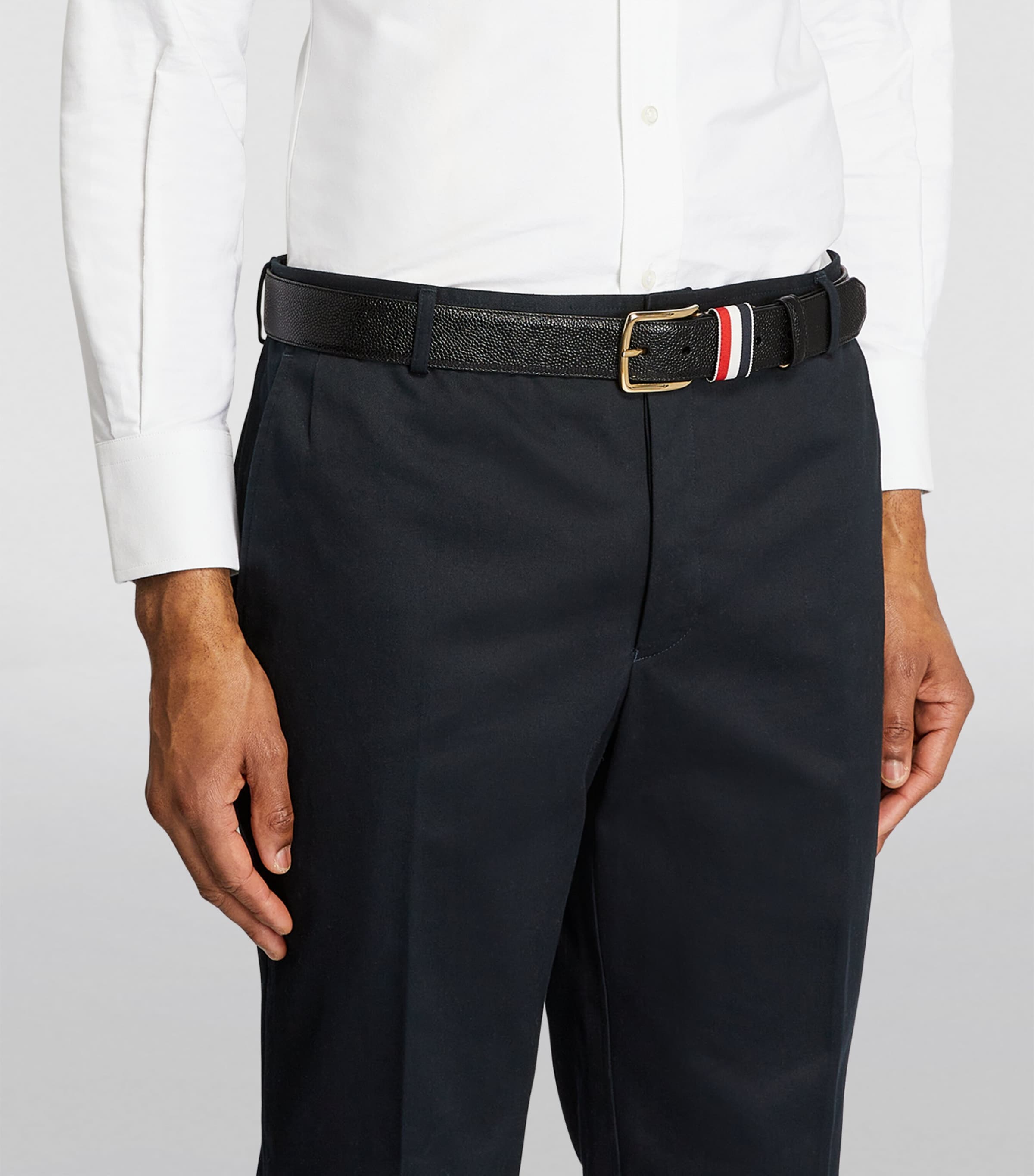 Leather Tricolour Belt