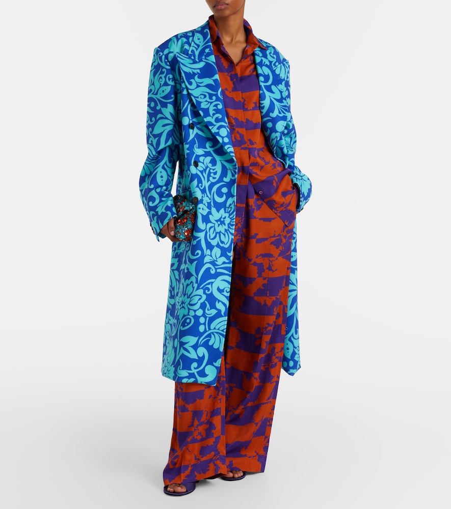 Rosea printed coat