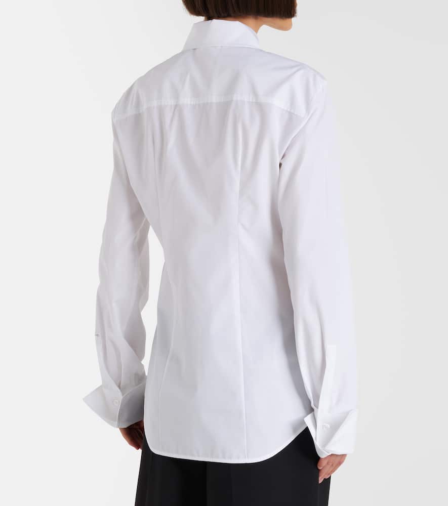 Cotton poplin shirt