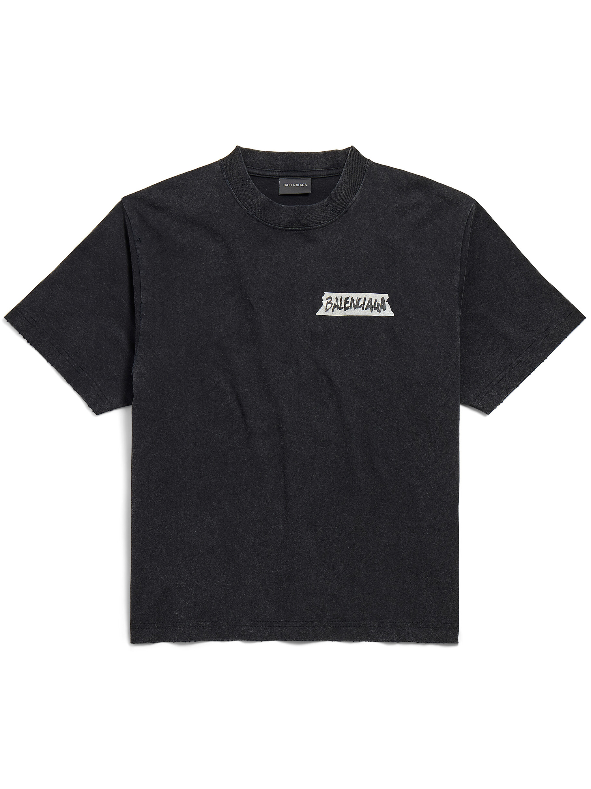 Medium Fit Tshirt Black T-shirt - Women