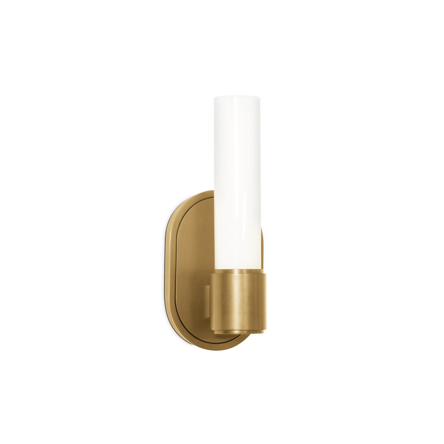 Natural Brass Wall Sconce from the Dixon Collection