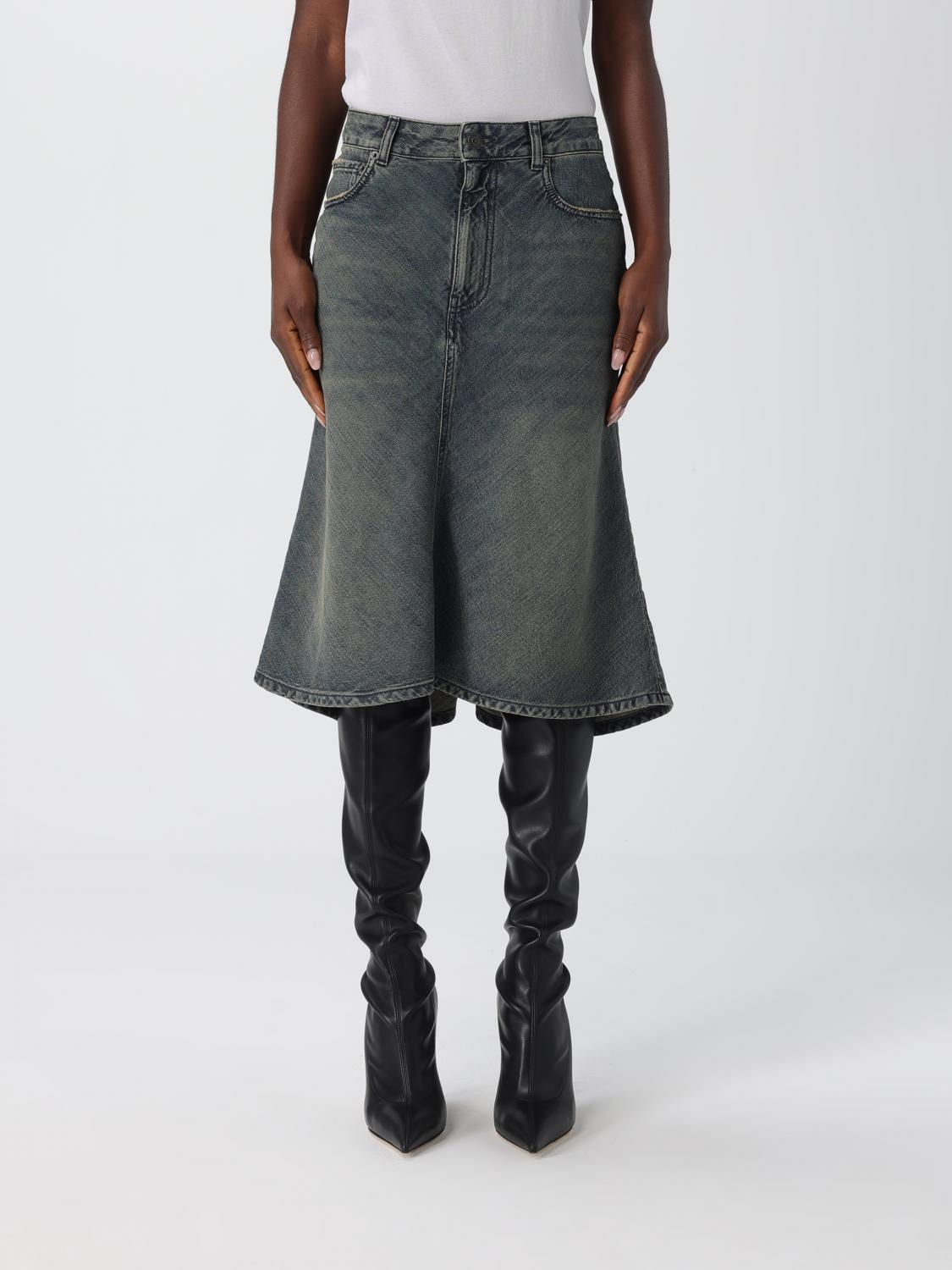 Skirt Woman color Blue