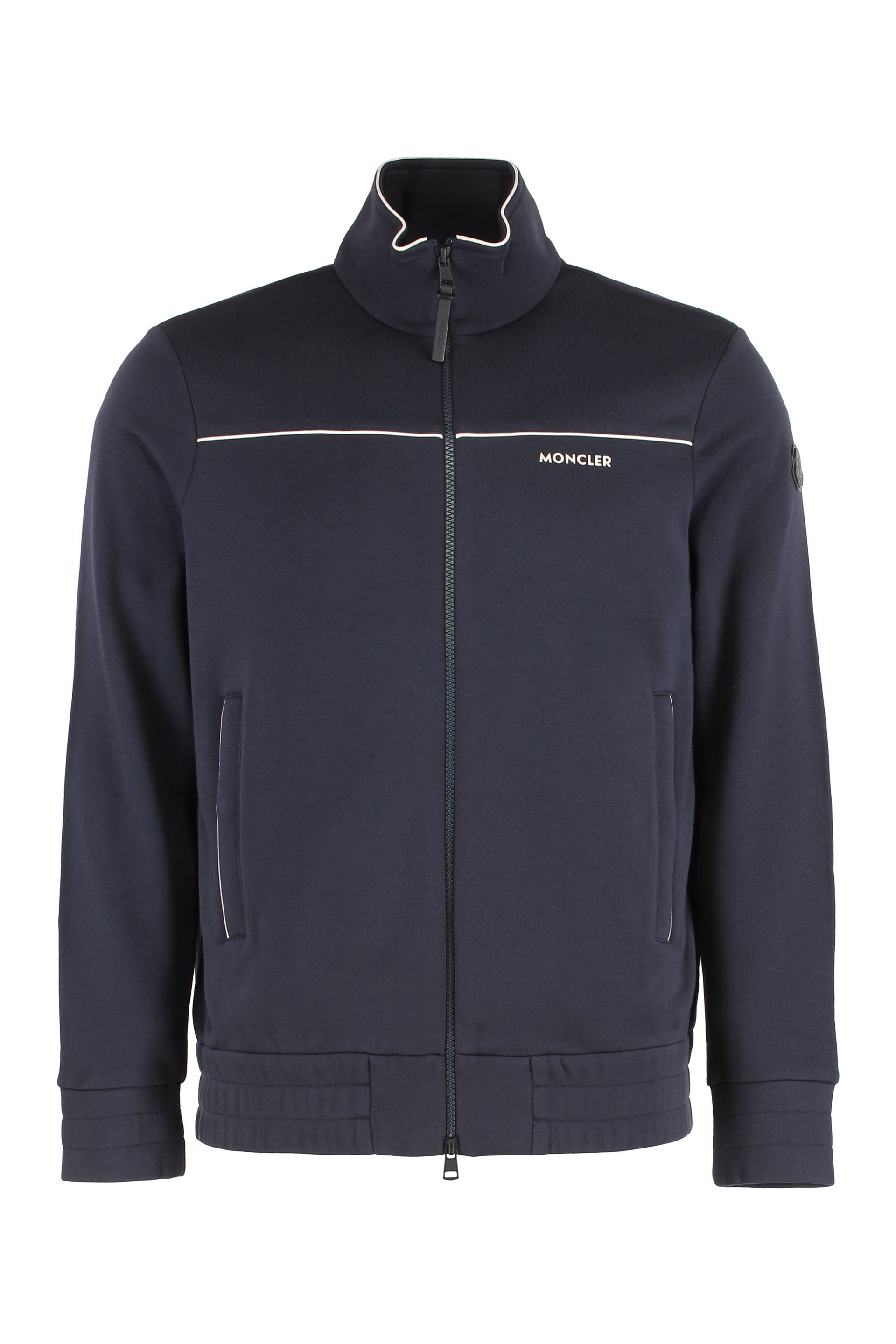 Cotton Zip-Up Sweatshirt