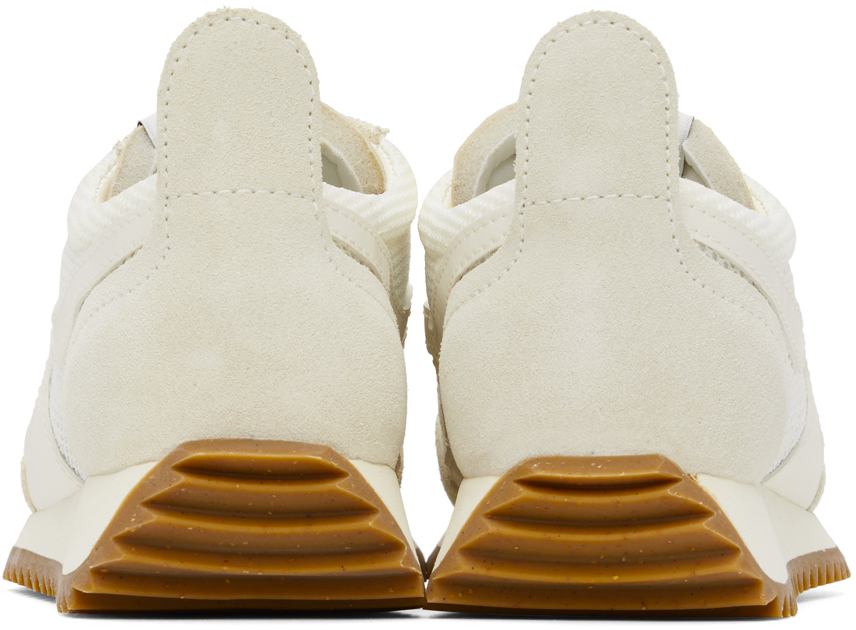 Off White Retro Runner Sneakers
