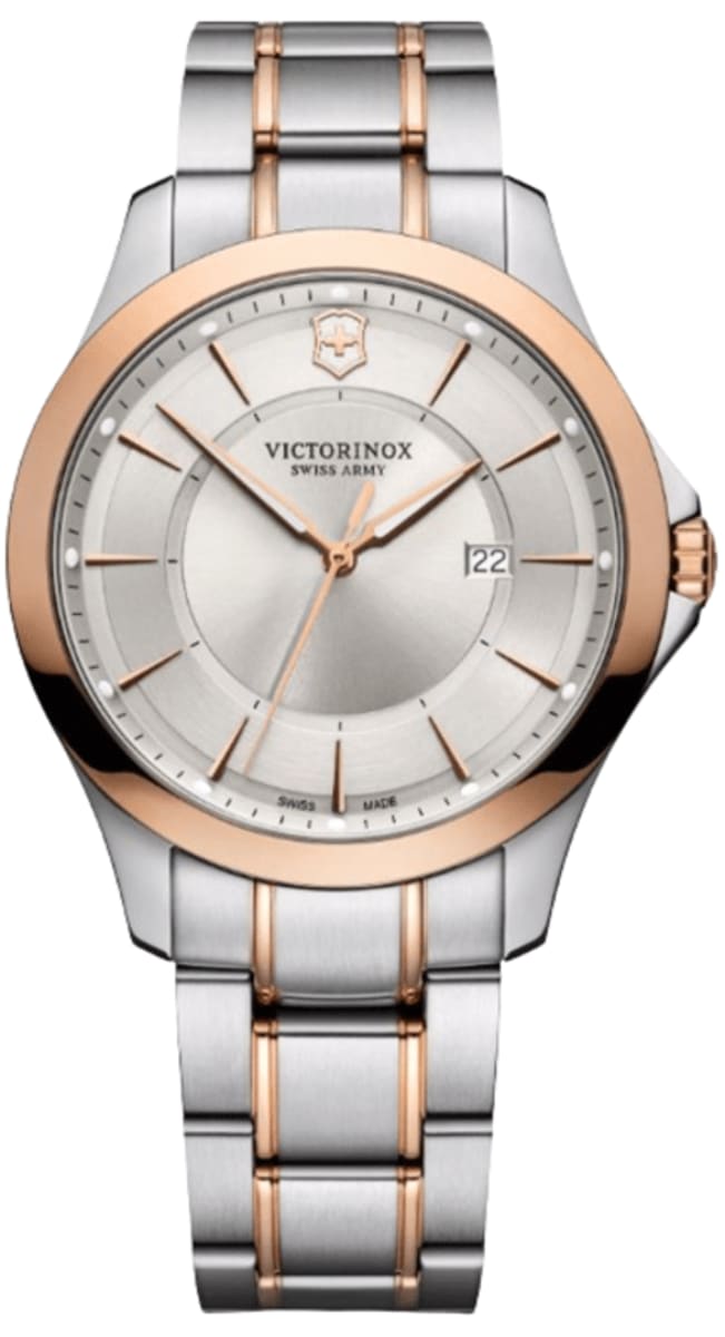 Alliance Quartz White Dial Steel Men's Watch 241912