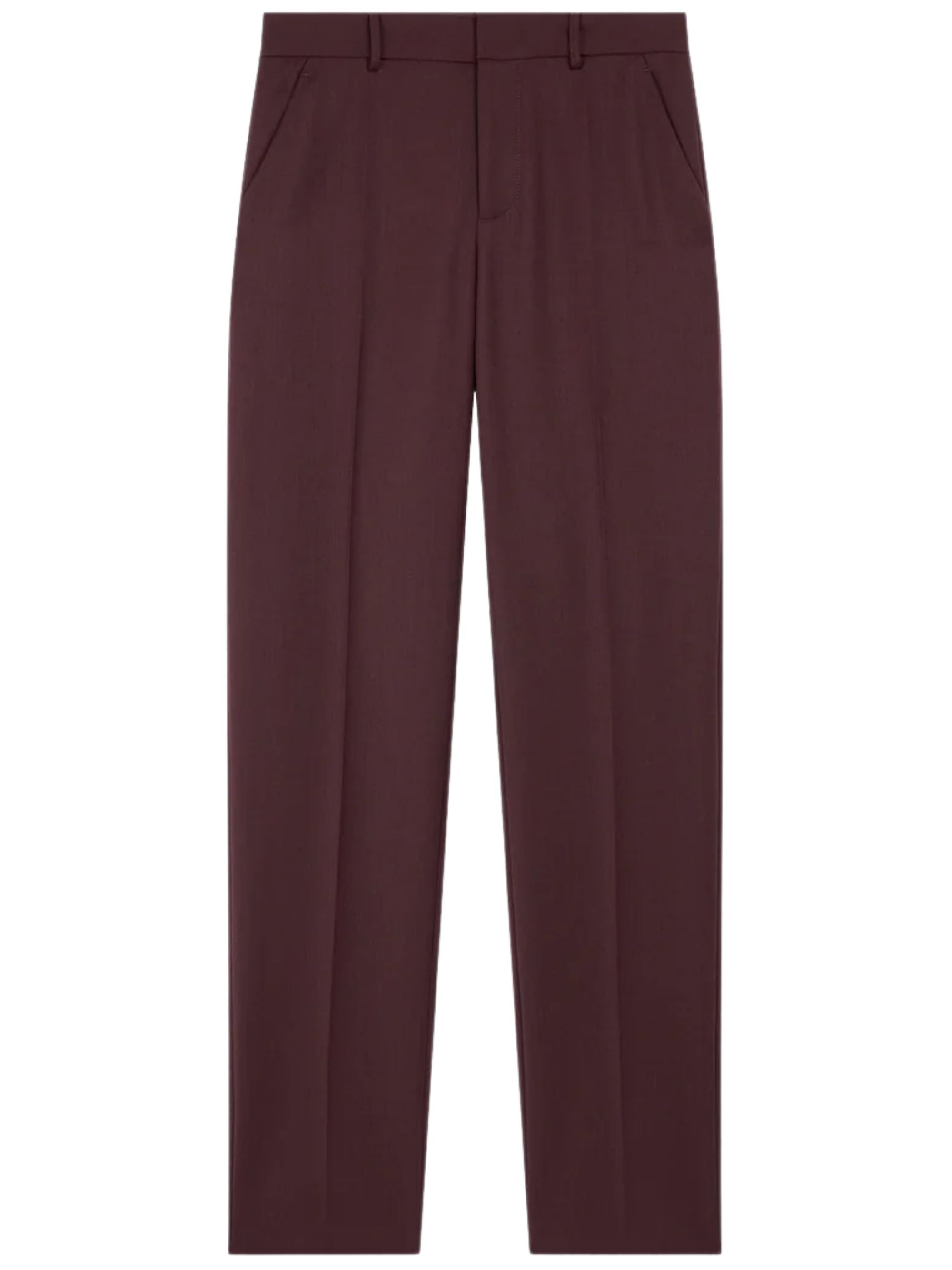 Lenora Woven Straight-leg Pants