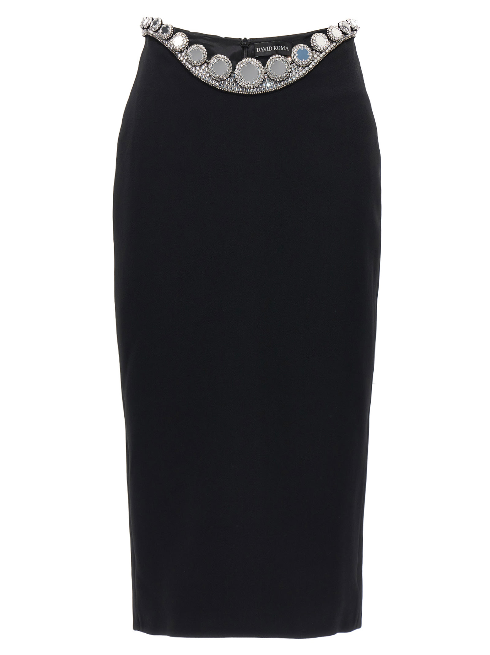 Puffer Circle Embroidery Skirt