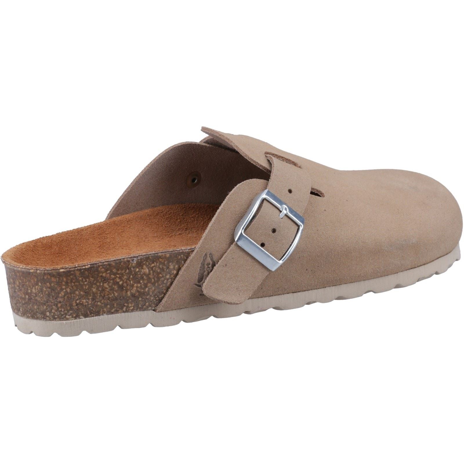 Hush Puppies Bailey Suede Women's Taupe Mule