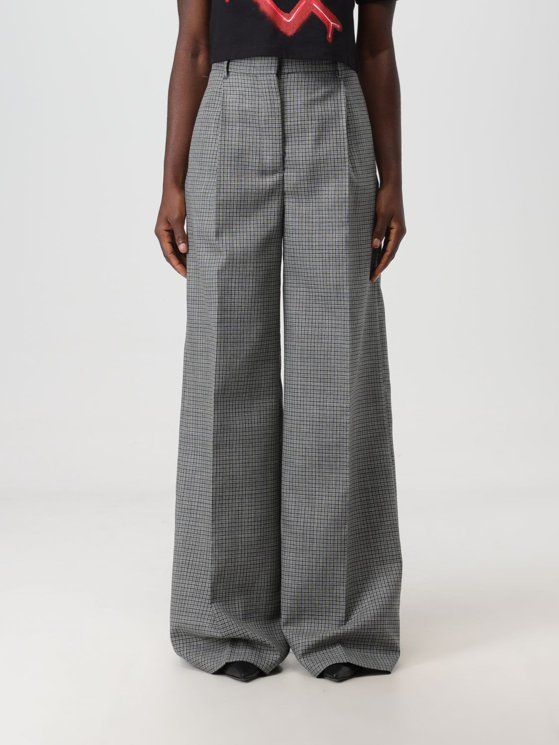 Pants Woman color Grey