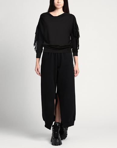 Woman Sweater Black Size 6 Merino Wool