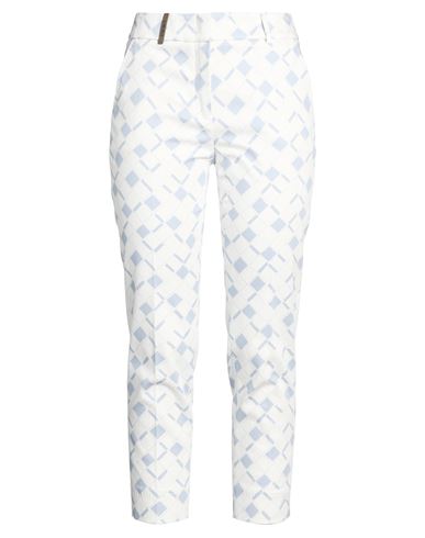 Woman Pants Light blue Size 6 Cotton, Elastane