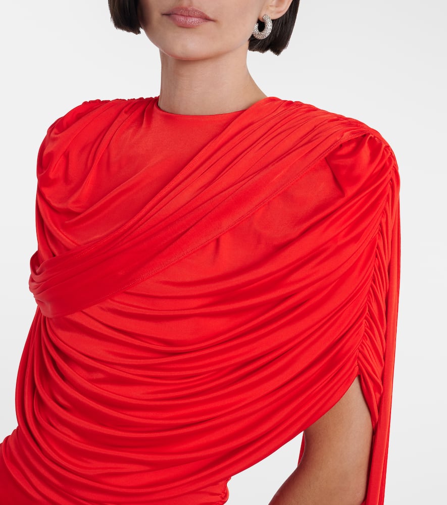 Khara draped minidress