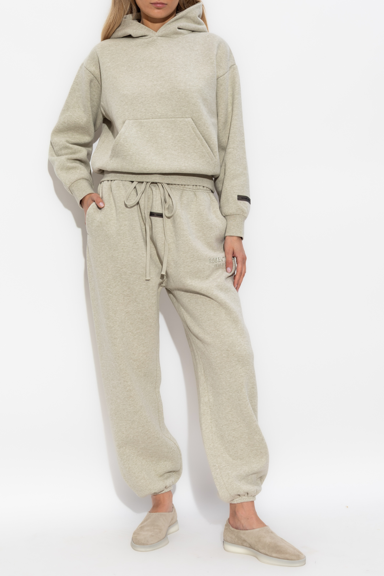 Track Pants With Side Stripes, Women's, Grey