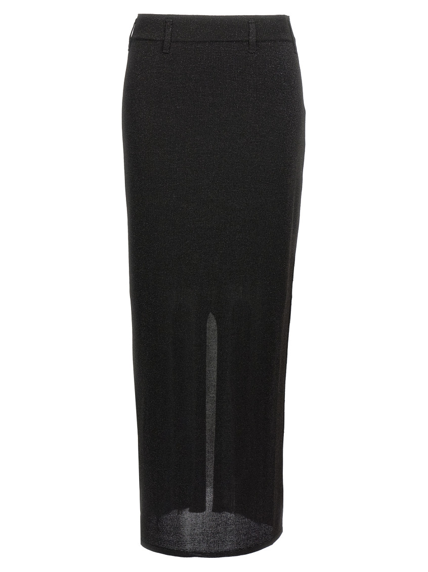 Vanity And Lamé Skirt Skirts Black