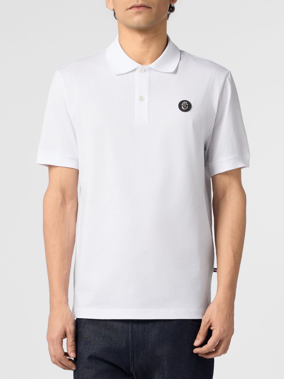 Polo Shirt Men color White