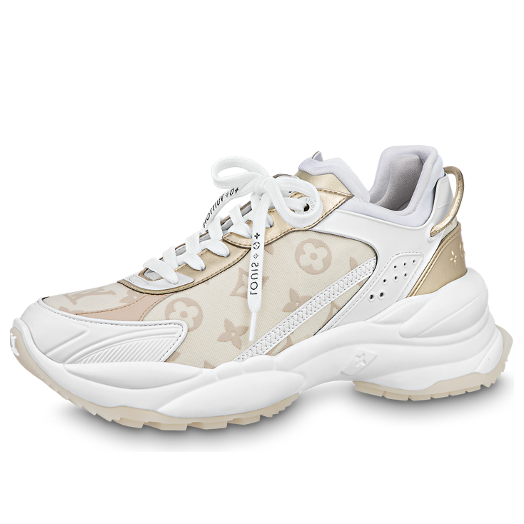 (WMNS) Run 55 Sneakers 'Beige Monogram White'