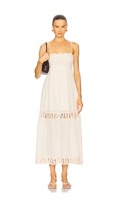HEARTLOOM ROBE MAXI CLOVE en Neutral.  S. Also en