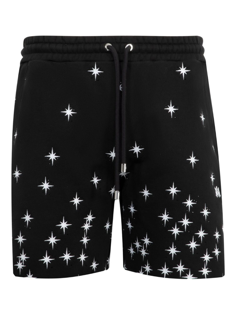 AMIRI Starbust Crystal sweatshort - Black