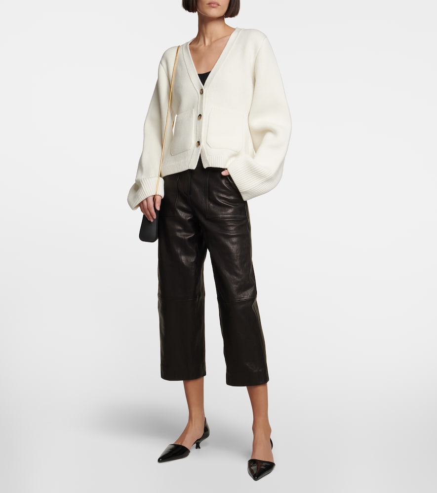 Khaite Scarlet cashmere cardigan