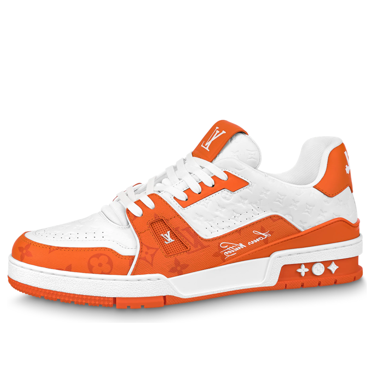LV Trainers 'White Orange'