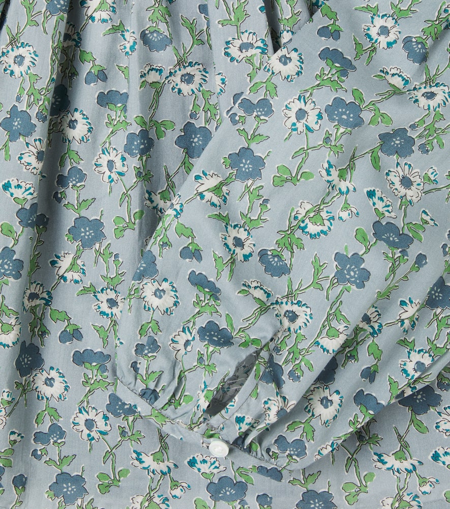 Blandine floral cotton blouse