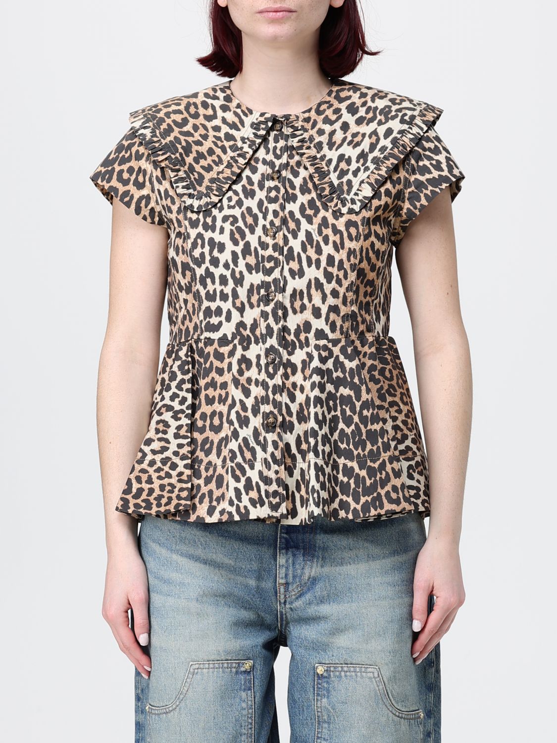 Shirt Woman color Brown