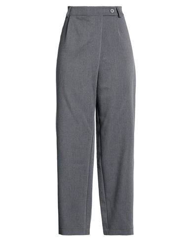 Woman Pants Grey Size S Polyester, Viscose, Elastane