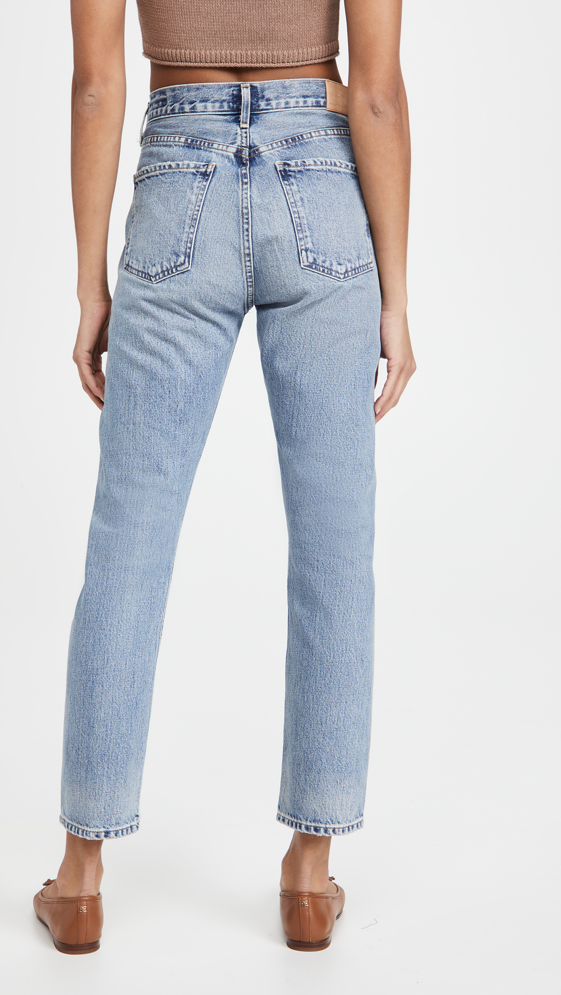 Charlotte High Rise Straight Jeans