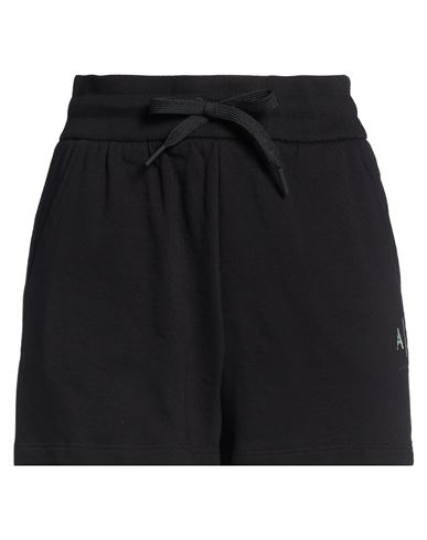 Woman Shorts & Bermuda Shorts Black Size XS Cotton