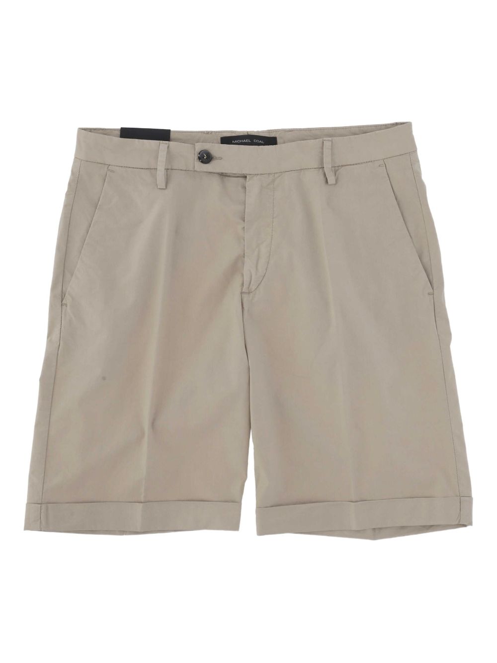 Michael coal cotton-blend shorts - Neutrals