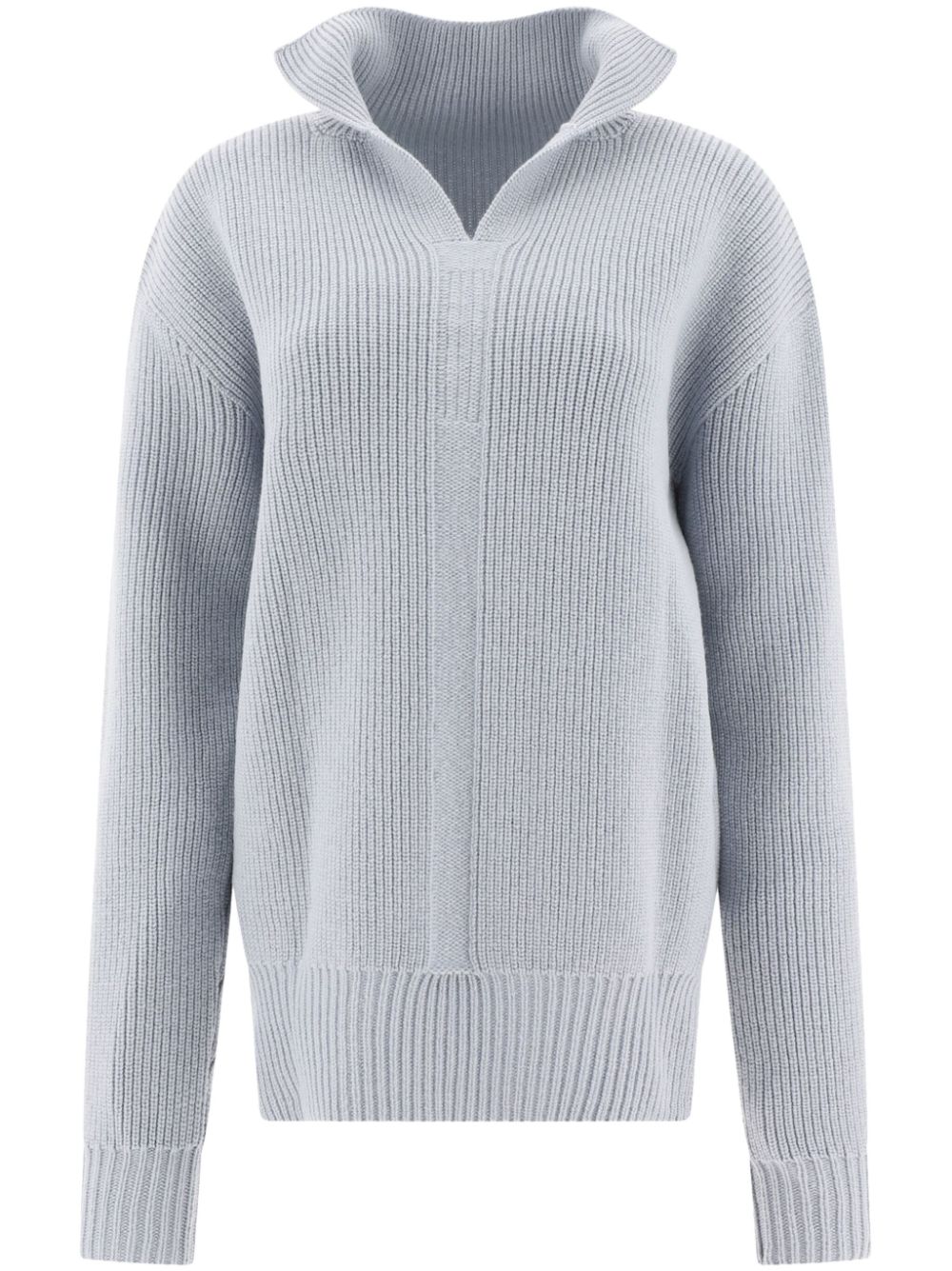 Fisherman Tabard jumper - Blue