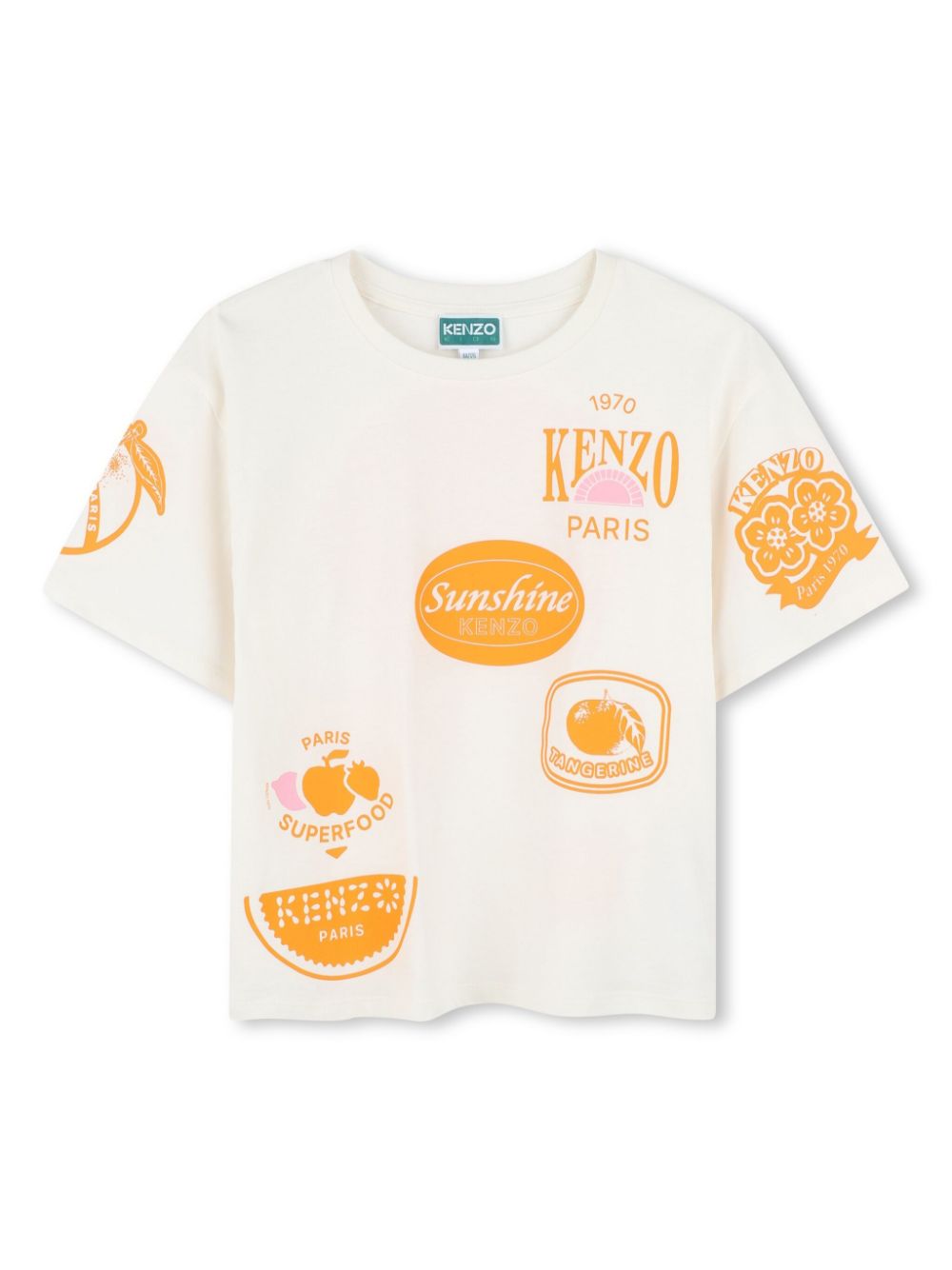 Graphic print t-shirt - White