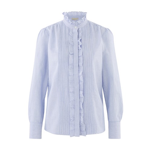 Cotton striped Nicolas blouse