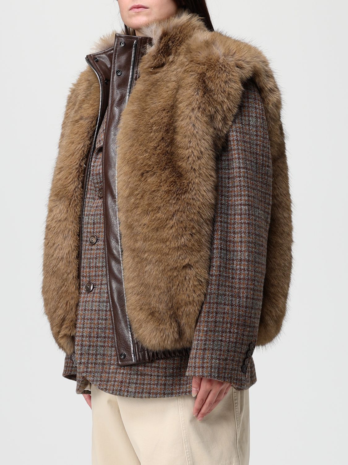 Jacket Woman color Mink