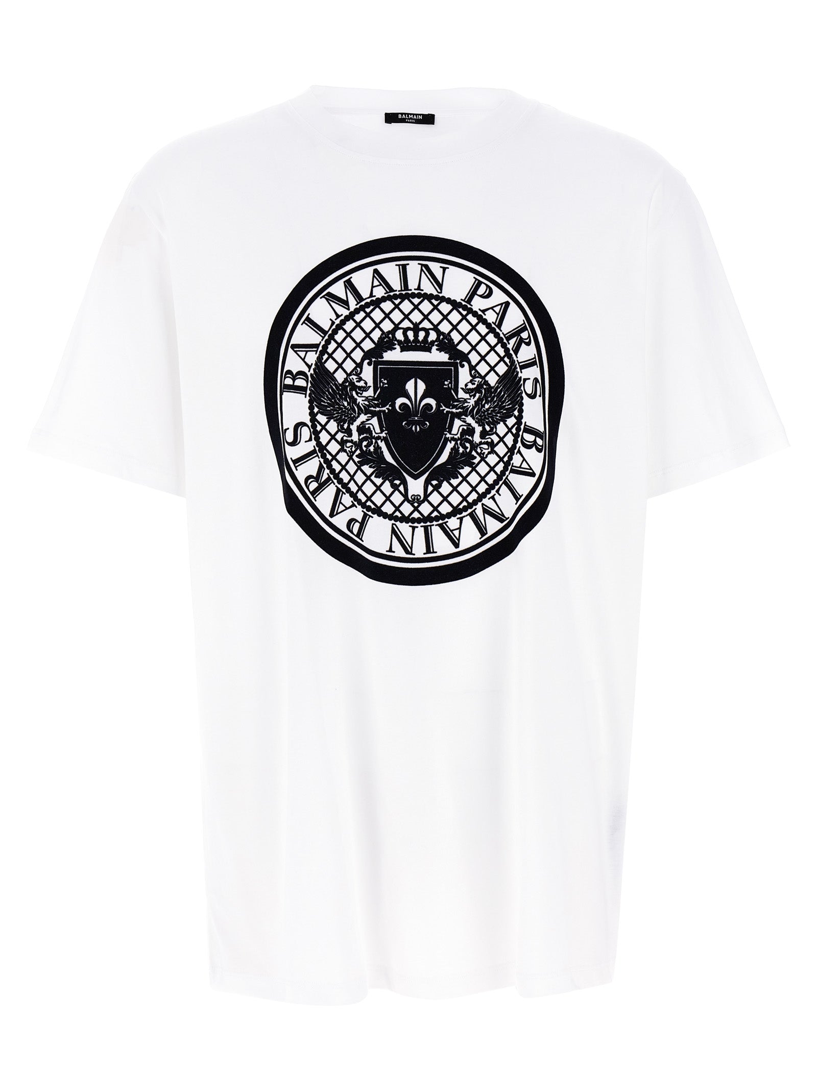Logo-Embossed Organic Cotton T-Shirt — White
