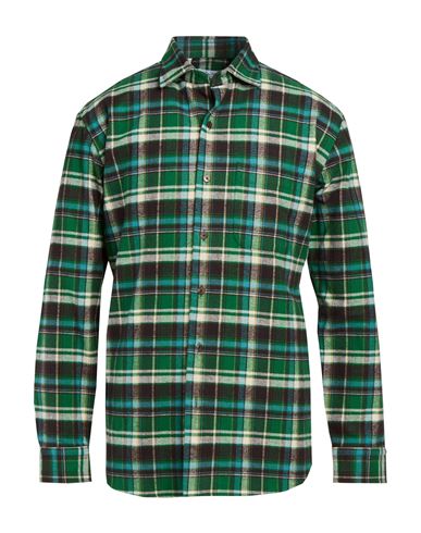Man Shirt Green Size 17 ½ Cotton