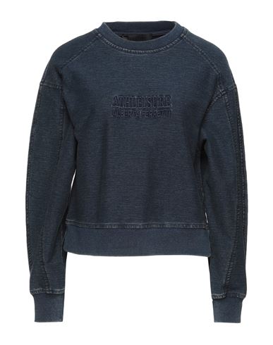 Athleisure Woman Sweatshirt Blue