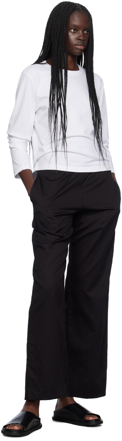 LESET White Margo Long Sleeve T-Shirt