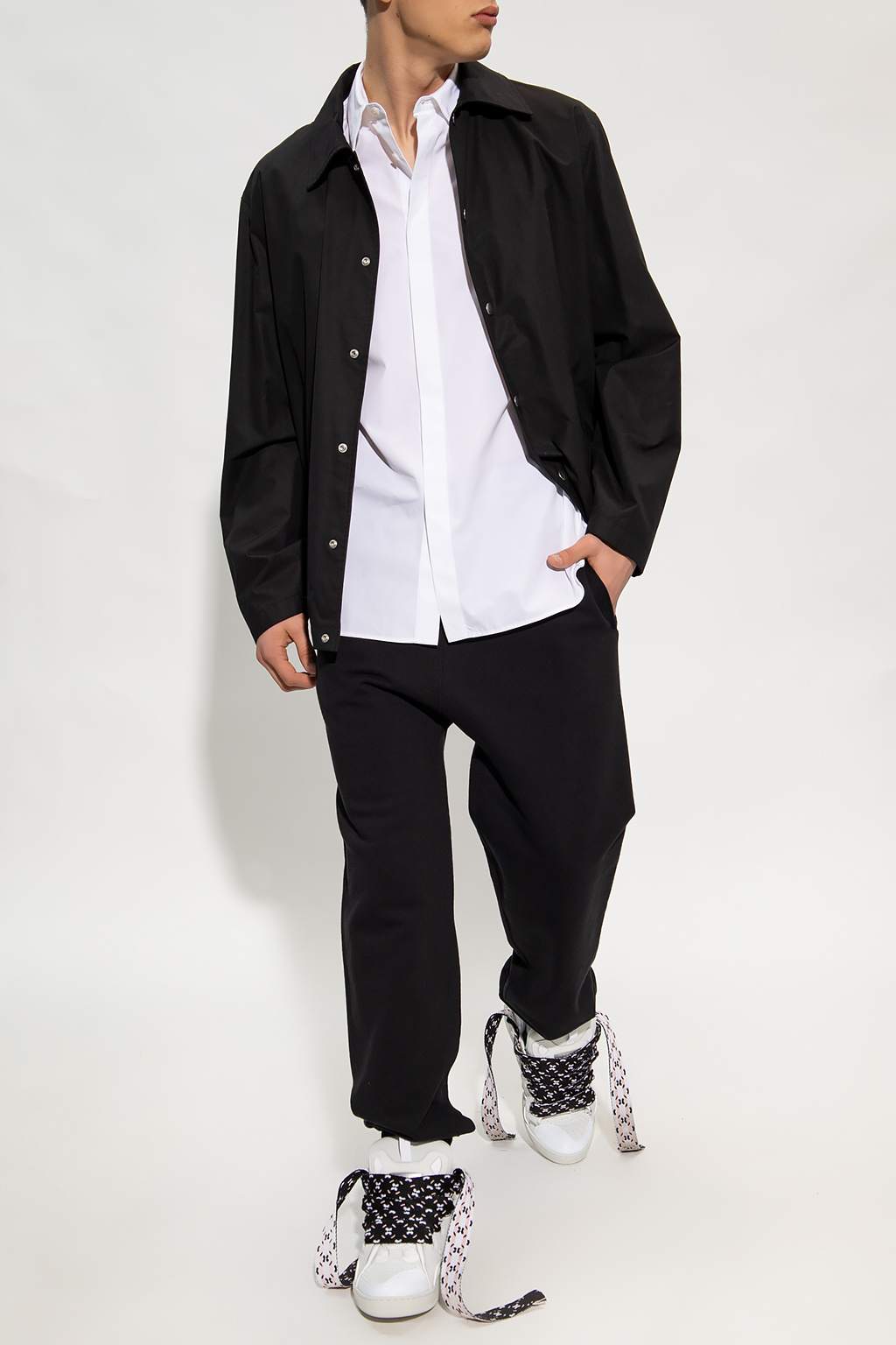 Loose-fitting Shirt, Men's, White