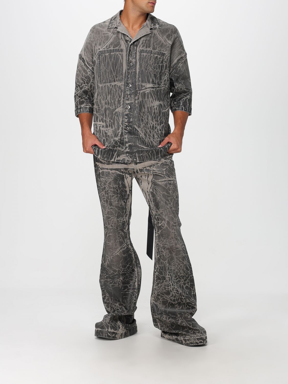 Shirt Men color Grey