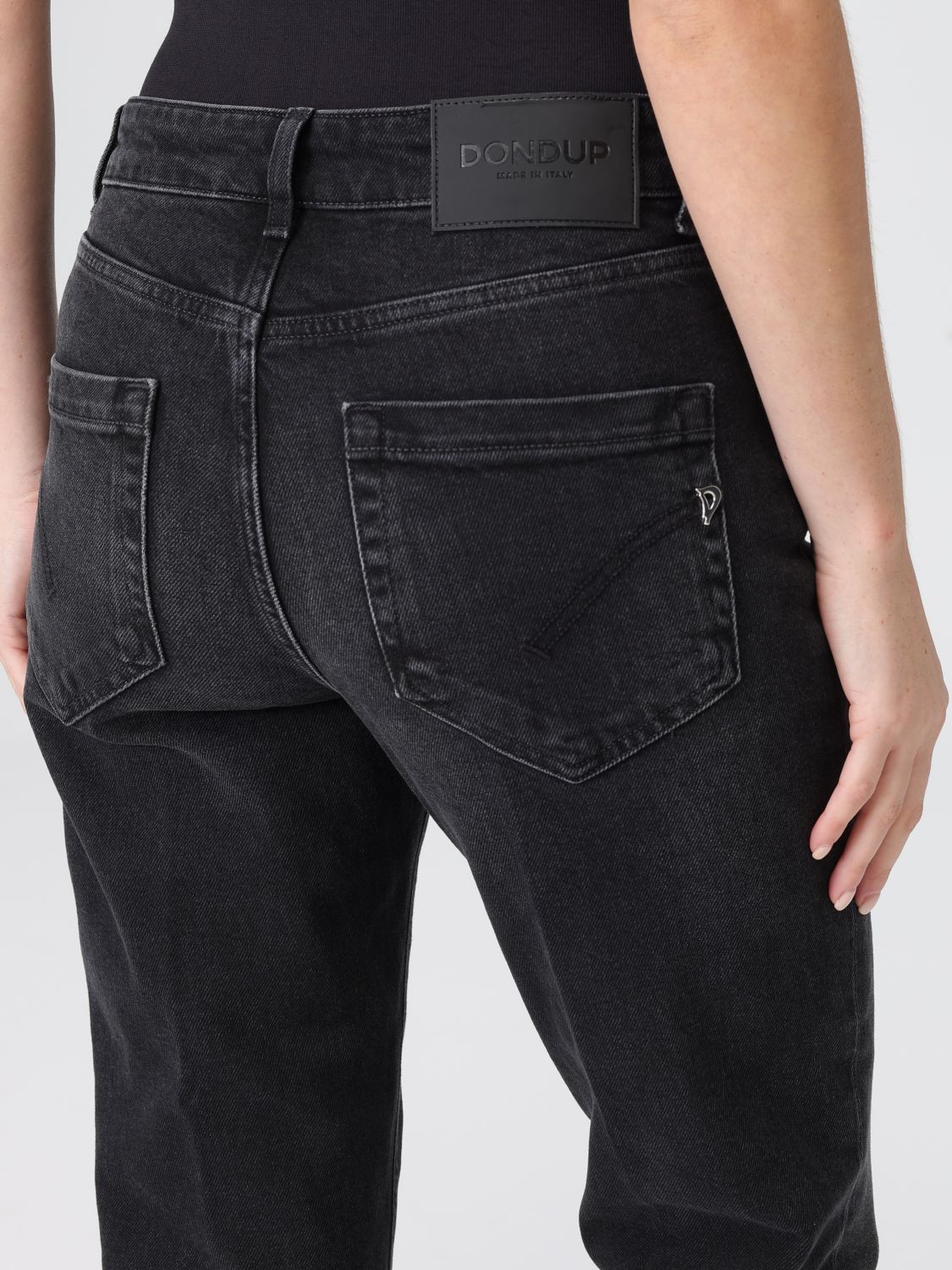 Jeans Woman color Black